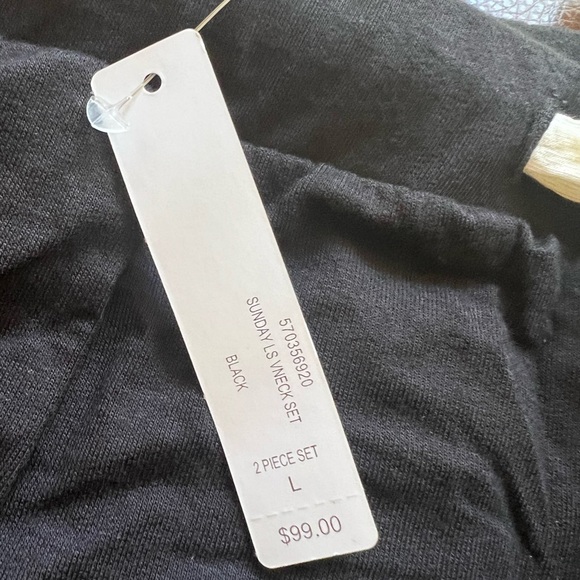 Soma Sunday Long-Sleeve V-Neck Set - Picture 10 of 15